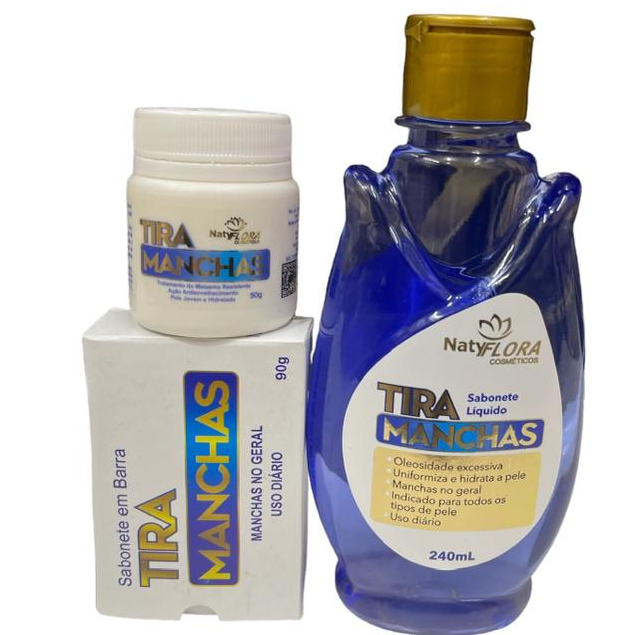 Kit Clareador de Melasma e Manchas escuras Natyflo