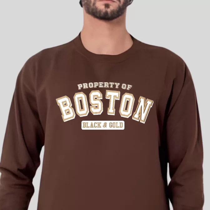 Casaco Moletom Sem Capuz Boston