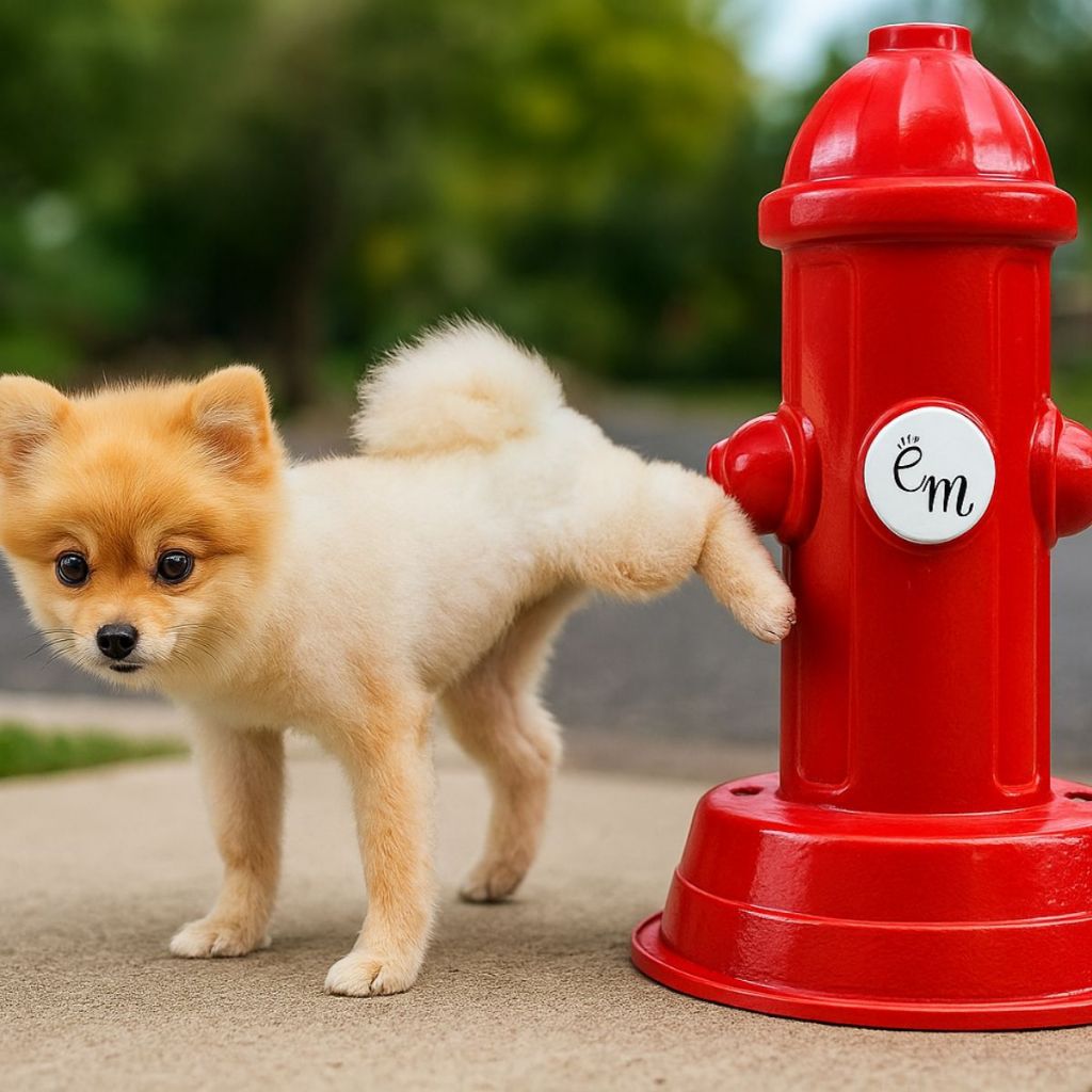 Banheiro Pet Educativo Para Cachorro Macho Postinho Educador Filhote Porte Médio Grande Pequeno