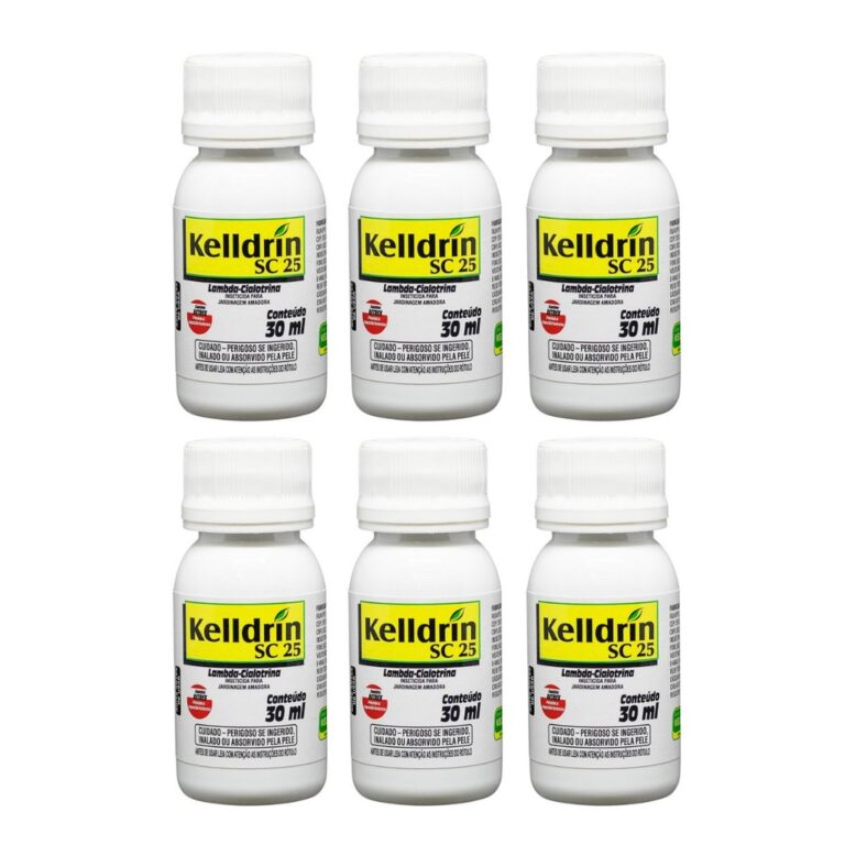 Kit 6 Kelldrin SC 25 Mata Baratas, Aranhas, Escorp