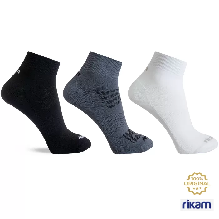 Kit 3 Meias Corrida Masculina Anti-bolhas Camada D