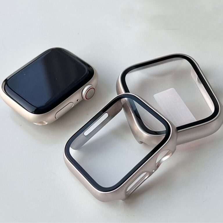 Capa case acrílico com vidro compativel apple wat