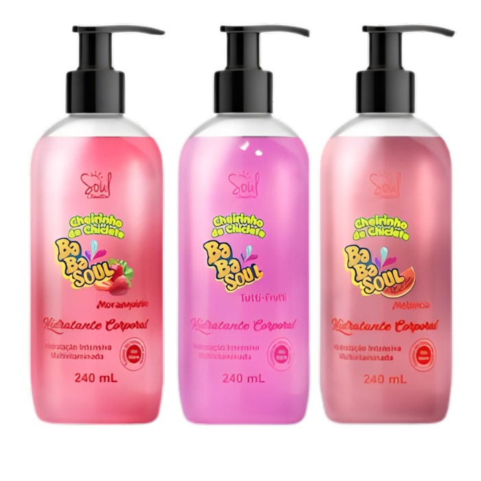 Kit 3 Hidratantes Corporais – Babasoul Soul 