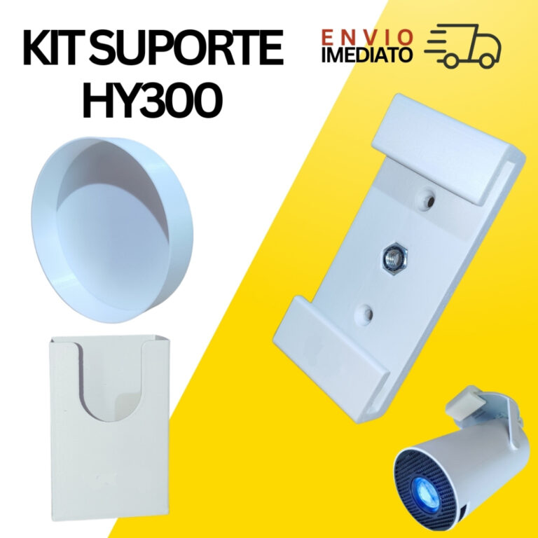 Kit Suporte do Projetor HY300 para teto parede ou 
