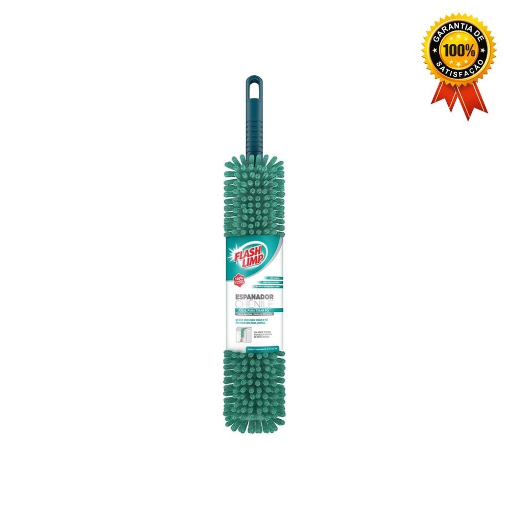 Espanador Chenile Flexível 100% Microfibra Flash Limp