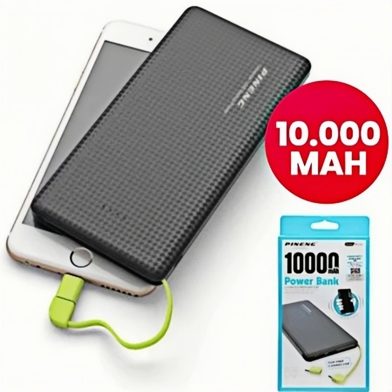 Carregador Portátil Celular 10000mah Bateria Externa Pineng PN – 951