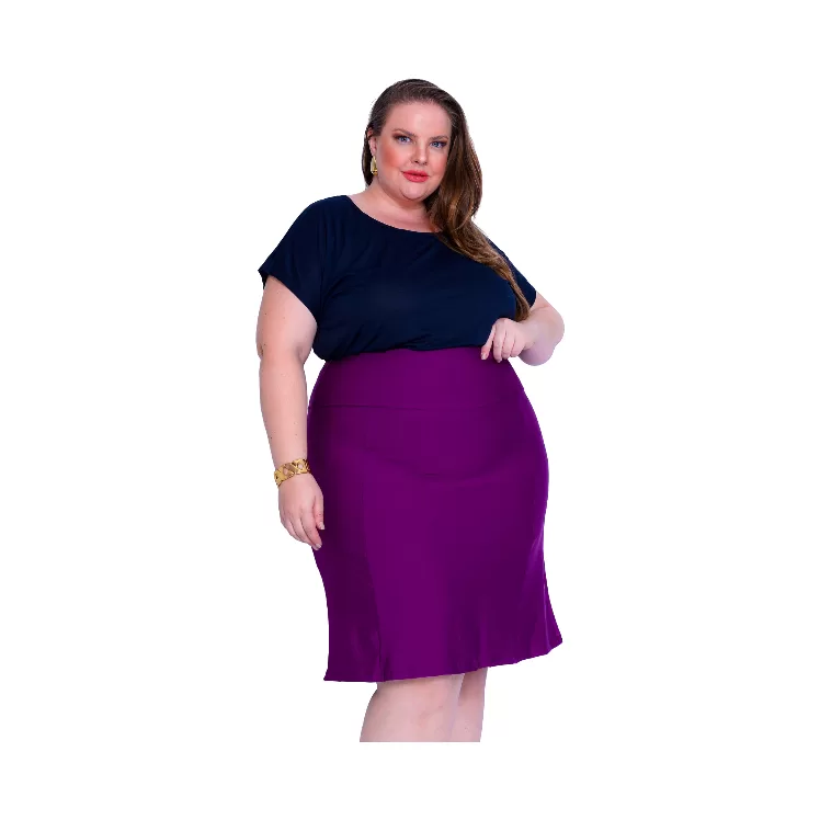 Saia Short Fitness Moda Evangêlica Plus Size Acad