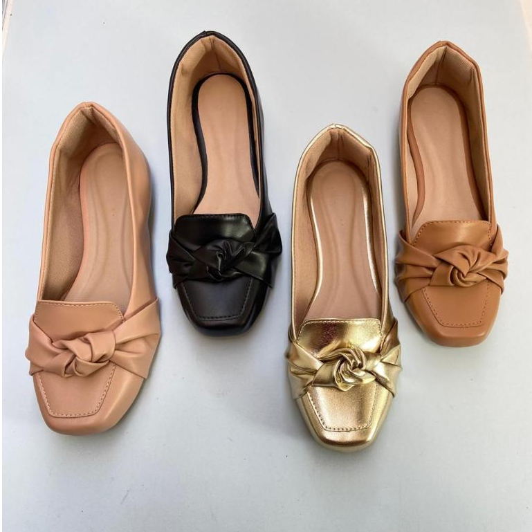 Mocassim Feminino Bico Quadrado Sandália Feminina