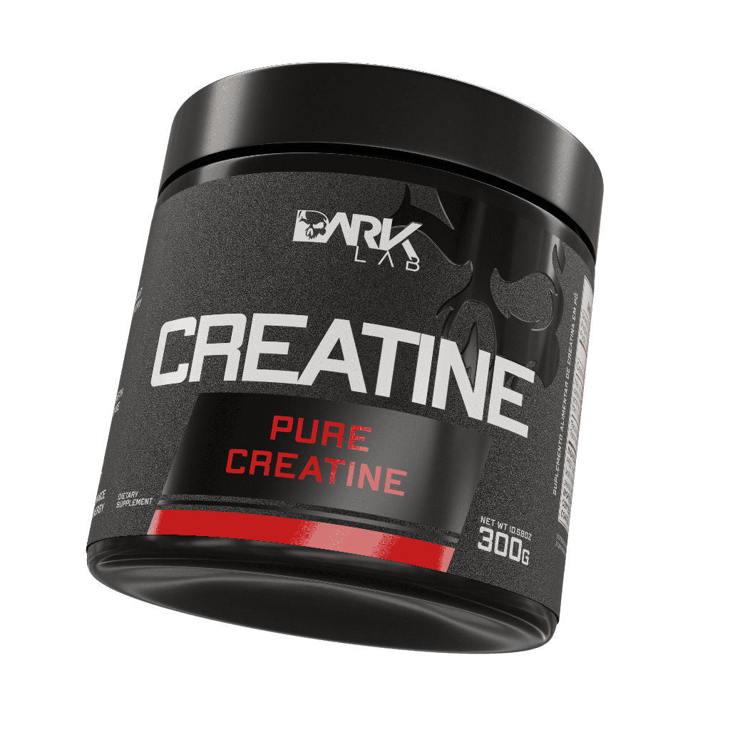 Creatina Monohidratada Pura 300g Dark Lab – 100% Pura