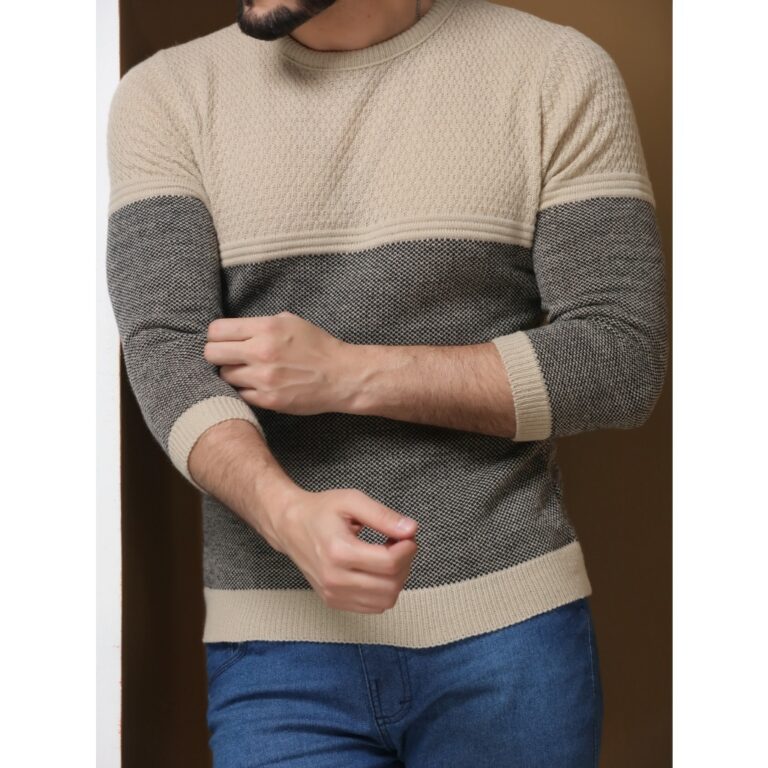 Sueter tricot masculino blusa de frio gola redonda