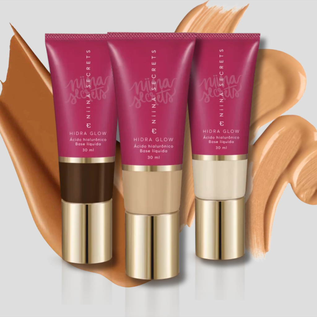 Base Hidra Glow Niina Secrets 30ml  – Escolha seu tom