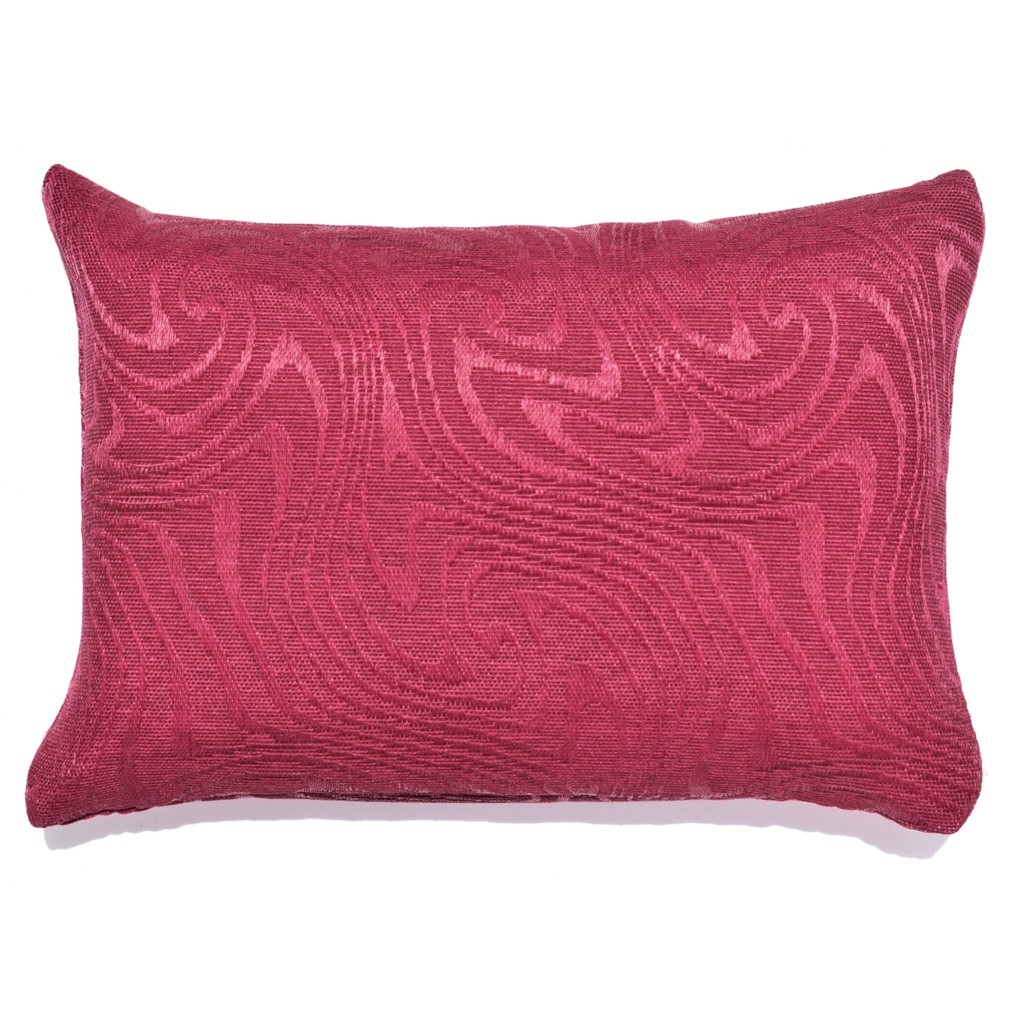 Peso de Porta Decorativo Almofada 1Kg Estampa Ondas Vinho