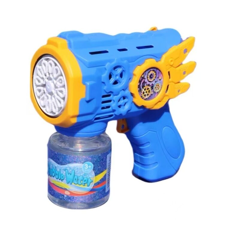 Pistola bolha de sabão para crianças