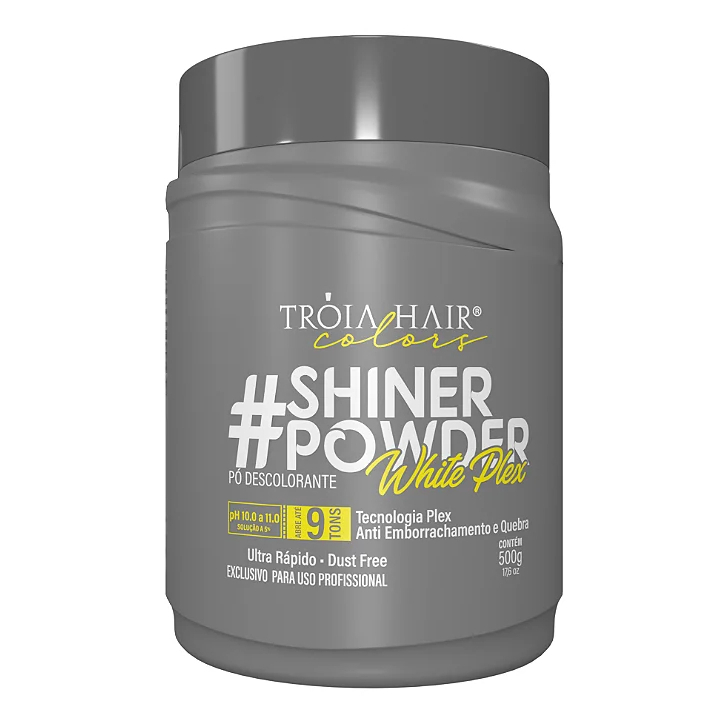 Po Descolorante Troia Colors Shine Powder White Pl