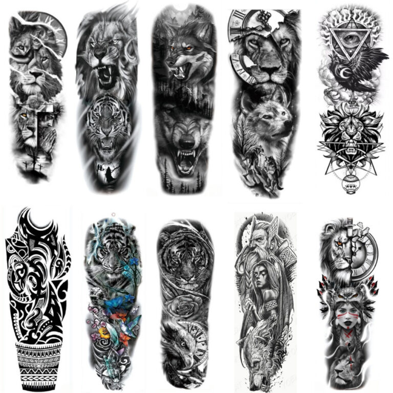 Tatuagem Falsa Adesiva Temporaria Fake Masculina E
