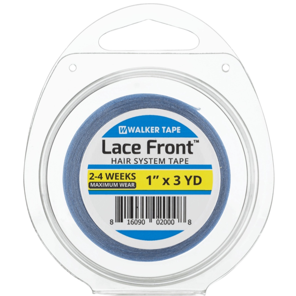 Fita Adesiva Capilar Mega Hair Prótese Walker Tape Lace Front Extra Forte – Todos os Tamanhos 3×0,8c
