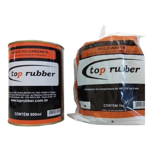 Kit Jogo 01 Vulcanite Remendo Quente 1kg + 01 Cola
