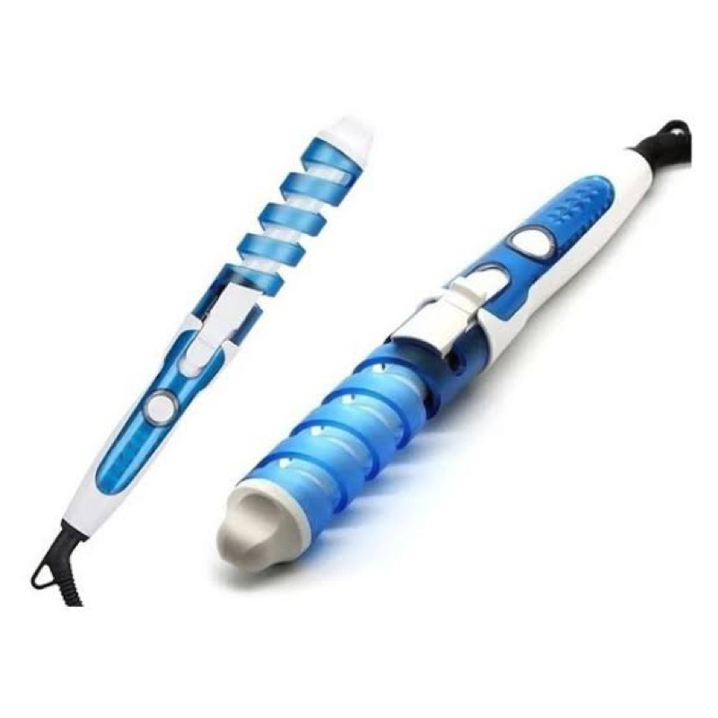 Modelador de cachos bivolt automático com cabo giratório, prático e ideal para cachos perfeitos com