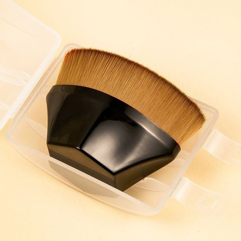 3 Pincel De Maquilhagem De Base Plana Mágica Corretivo Feminino Maquiagem Promoção