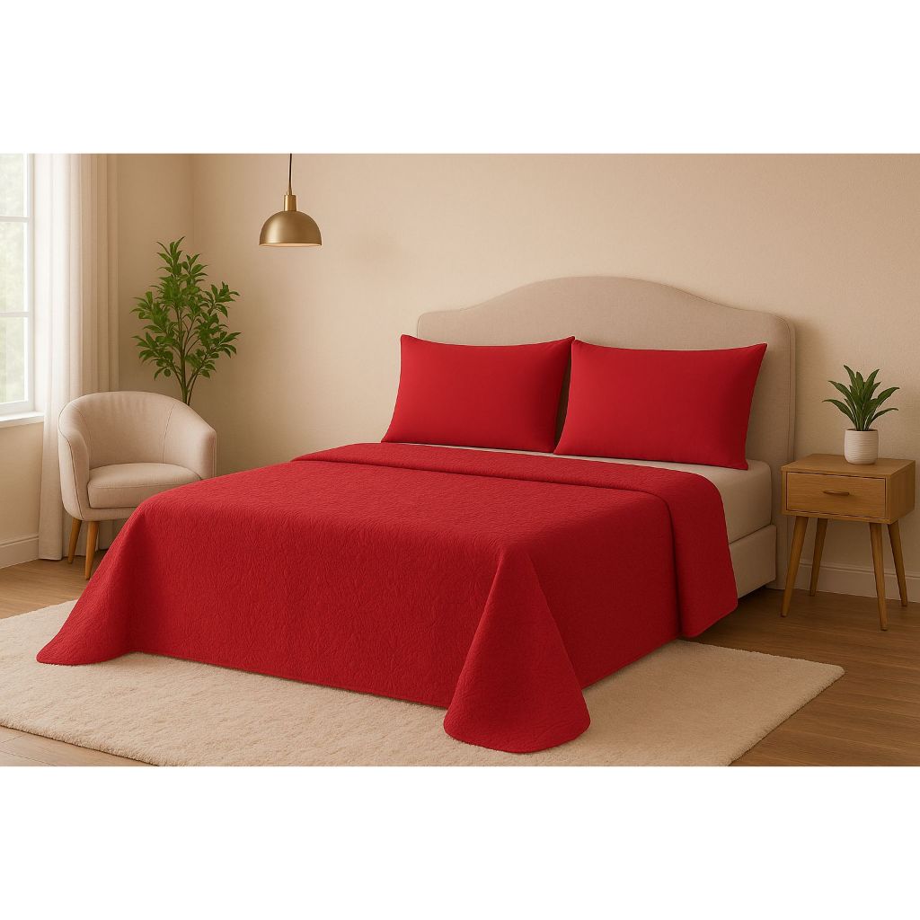 Colcha Cobre Leito Casal Padrão Matelado avulso – Promoção