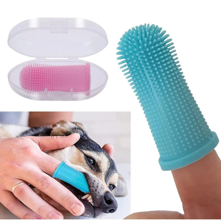 Escova de dente pet silicone bpa free livre maleá