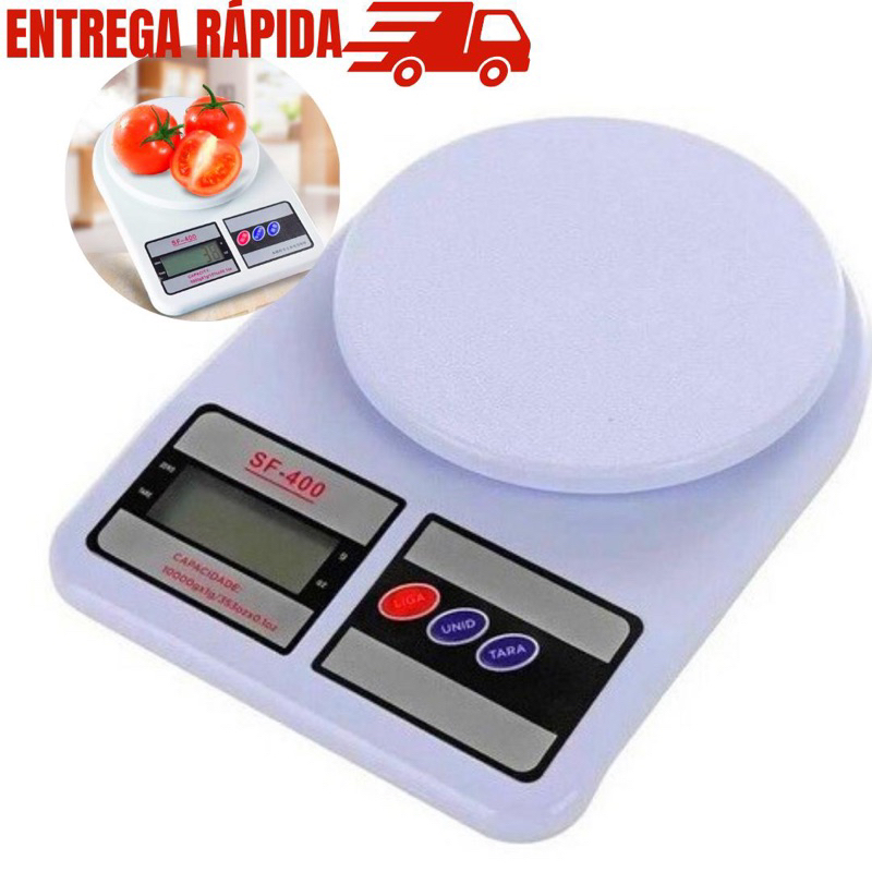 Balança Digital de Precisão Cozinha Alimentos 10kg