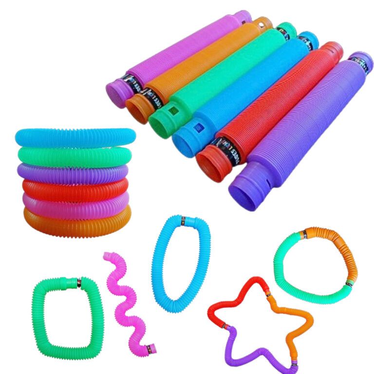 kit de 6 com pop it tubo sem ledd