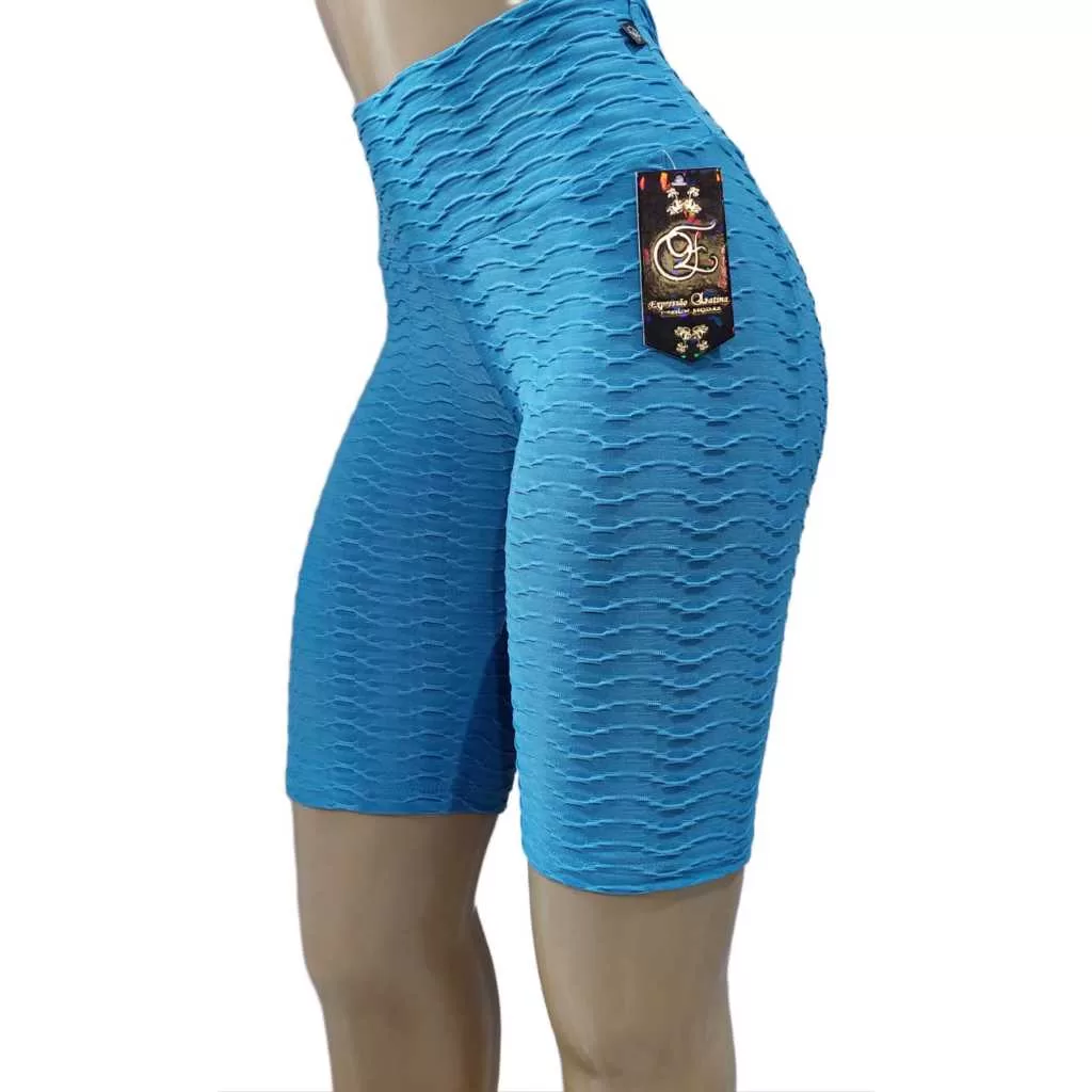Bermuda Fitness Femenina Trabalhada