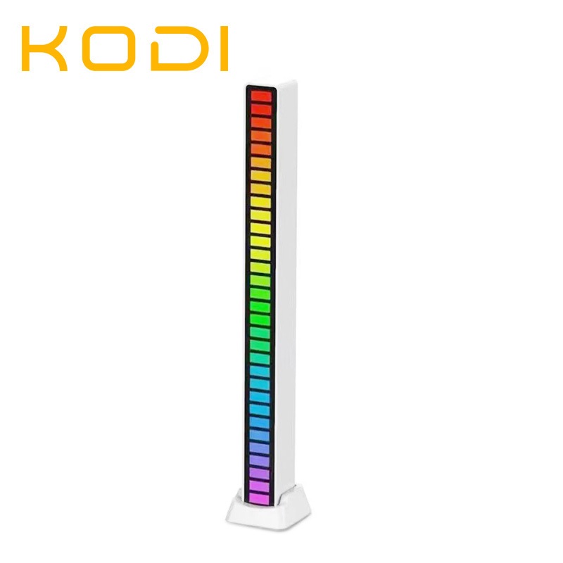 Barra de Led Rítmica RGB Sensor de Som Gamer Decorativo Adequado para lazer, esportes, jogos, música