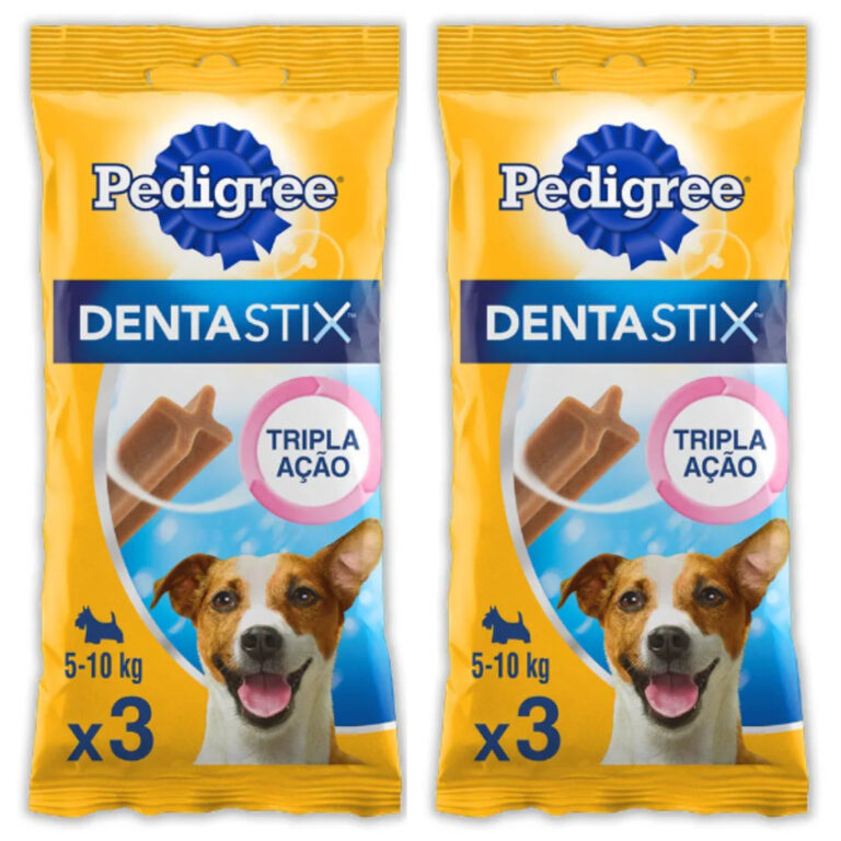 2 Dentastix Pedigree Petiscos Para Cães De Raças