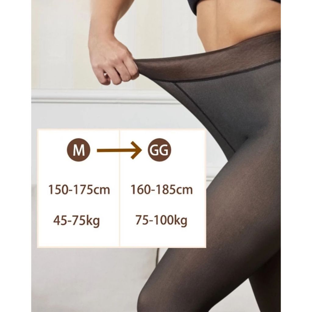 Meia-Calça Translúcida Fio 20  Toque Suave e Acabamento Premium