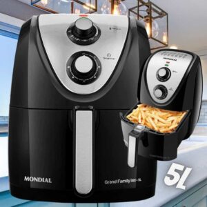Air Fryer Mondial AFN50 5L: Sabor, Saúde e Praticidade na sua Cozinha!