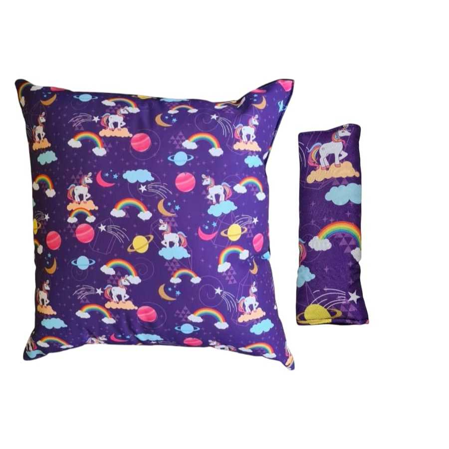 Kit Almofada de Assento + Protetor De Cinto De segurança