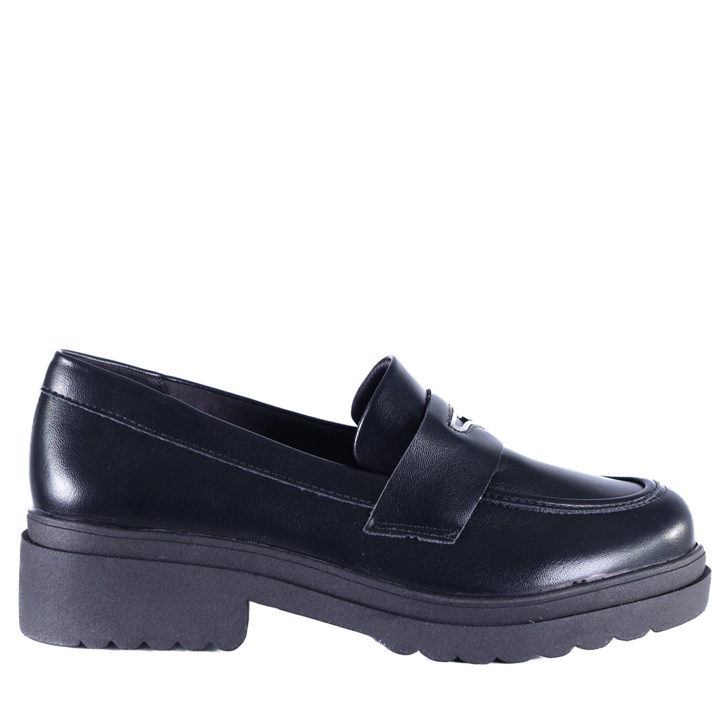Mocassim Feminino Via Marte 246-005 Preto