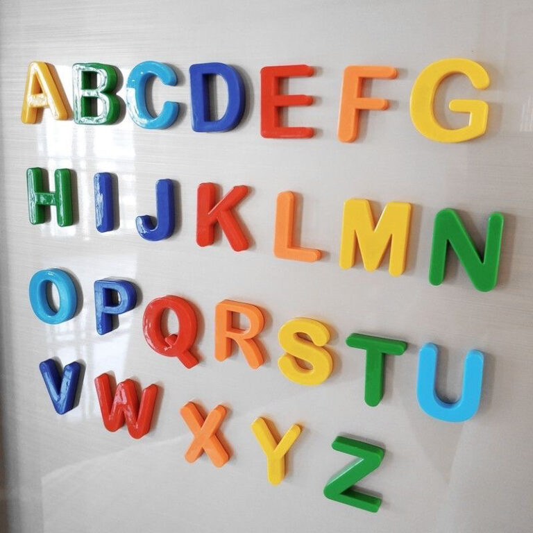 LETRAS ALFABETO MAGNETICO EDUCATIVO INFANTIL 26 PE