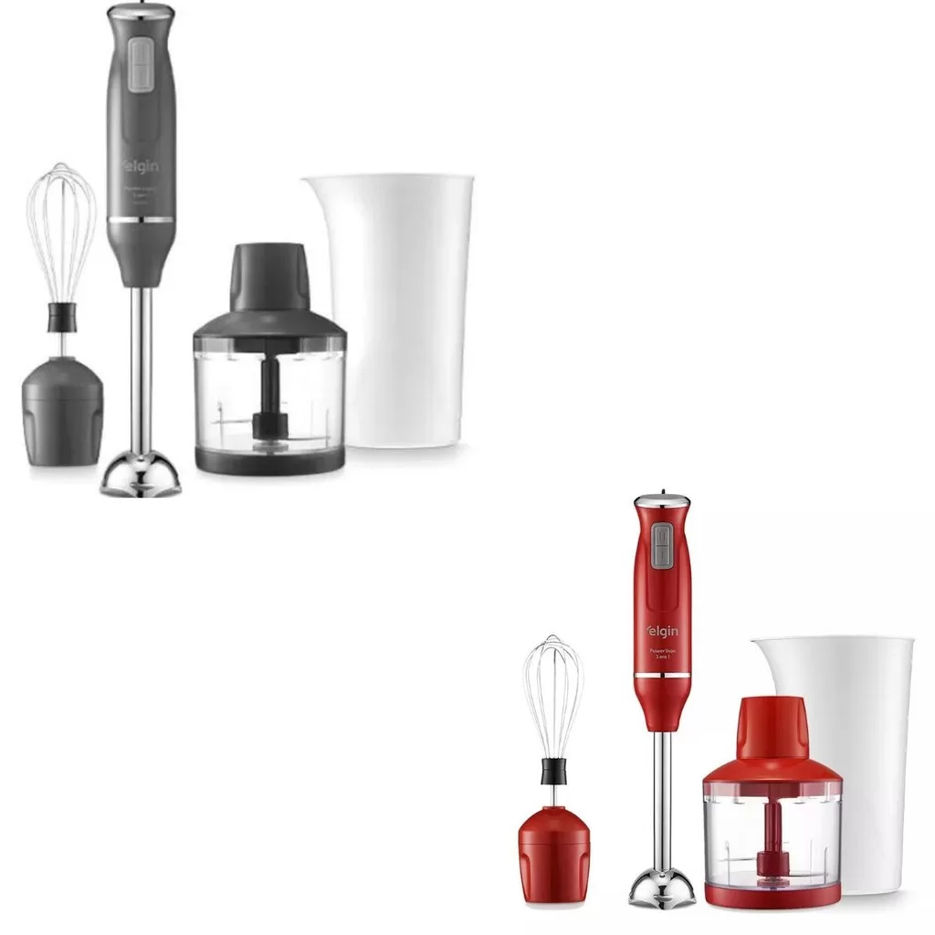 Mixer Power Inox Elgin 3 Em 1 600w 127V