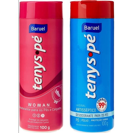Kit Tenys Pe Baruel Po 1Un Original 100G + 1Un Wom