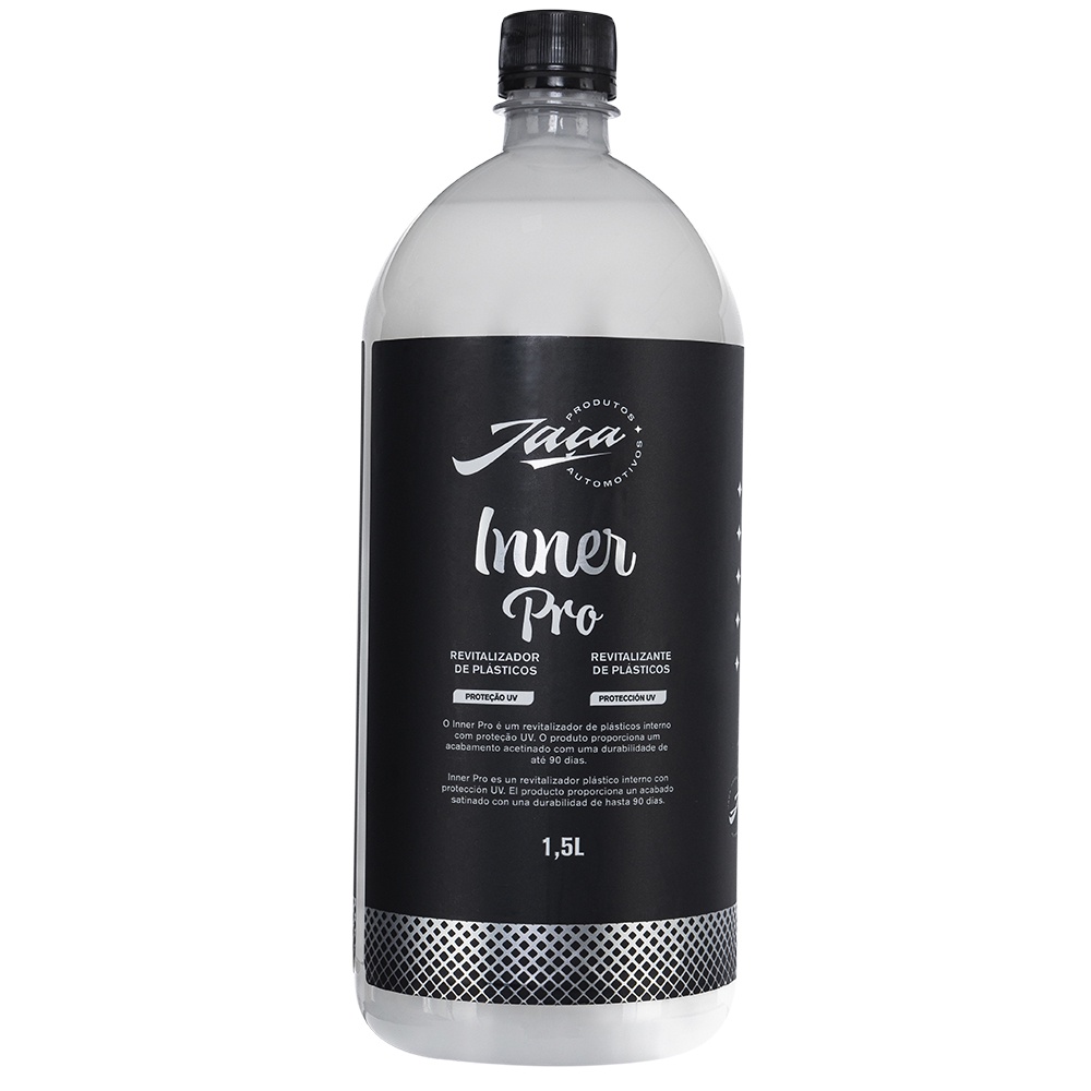 Revitalizador de Plásticos e Borrachas Internas Inner Pro 1,5L  Jaça Produtos Automotivos