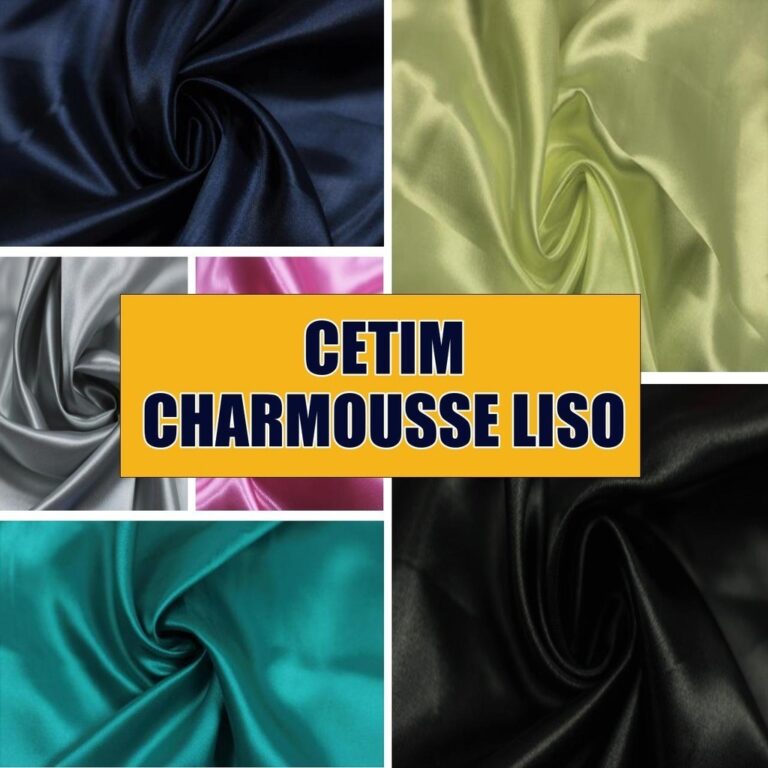 20 Metros Tecido Cetim Charmousse Liso (20m x 1,50