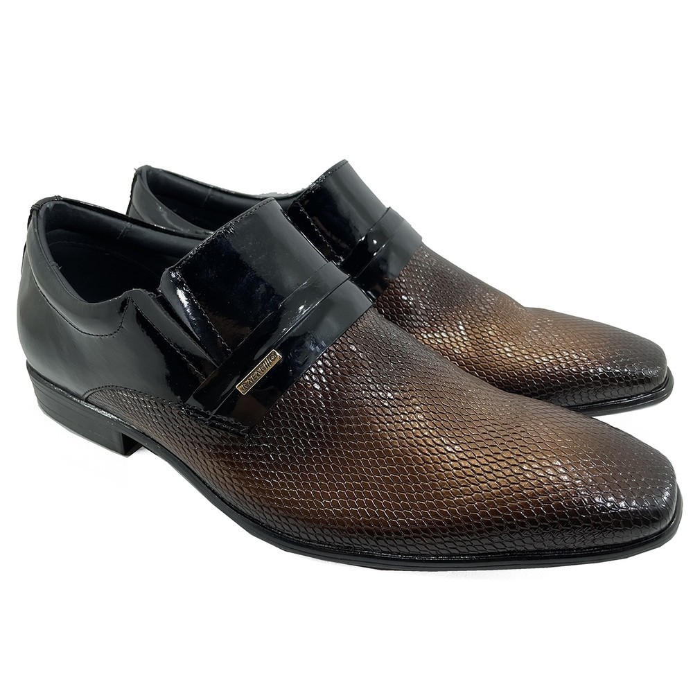 Sapato Social Rafarillo Couro Dubai Class – Oliva