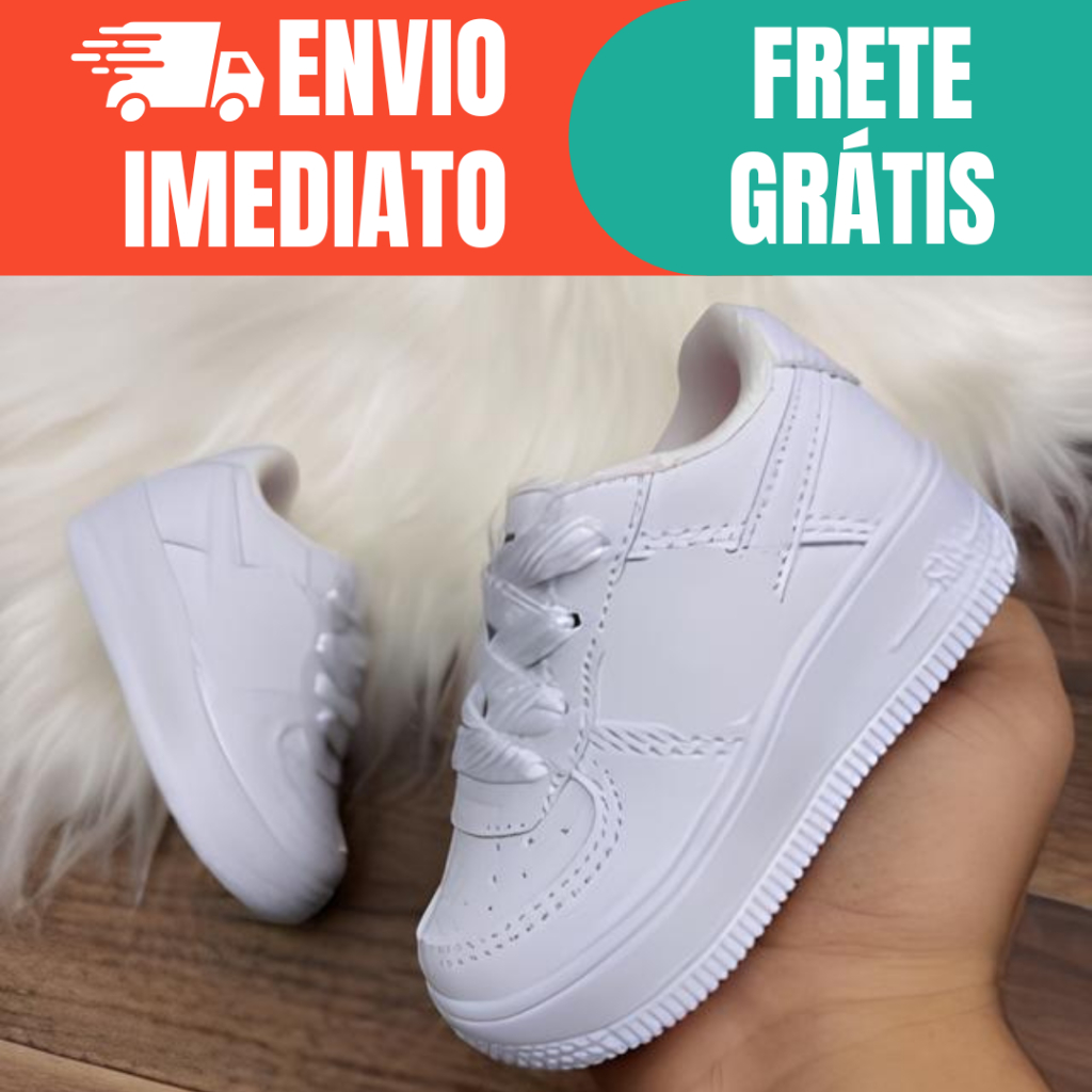 Botinha Infantil Unissex Cano Baixo Promoção Envio Nacional Imediato Infantil Criança Baby
