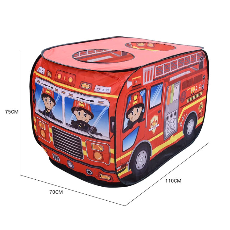 Barraca Infantil Temática Caminhão de Bombeiros