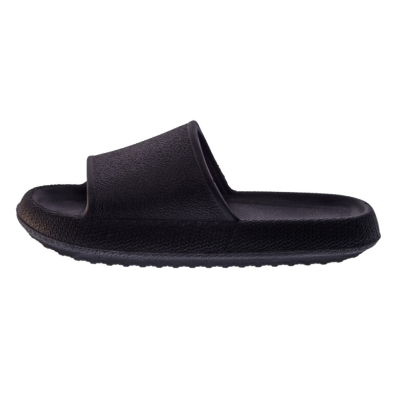 Chinelo Nuvem Slide Infantil Unissex Macio Preto C