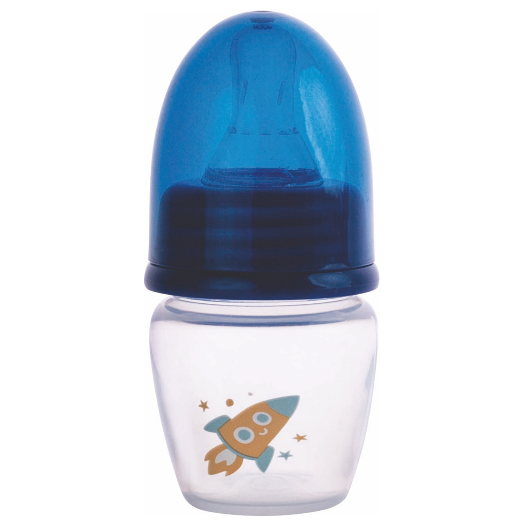 Mamadeira Bico Silicone Fino 40ml Bebê Recem Nascido Anticólica Atóxica Testada Chuquinha Segura