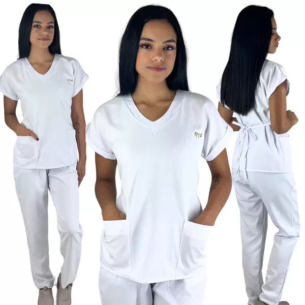 Pijama Cirúrgico Clássico Oxford Pijama de Traba