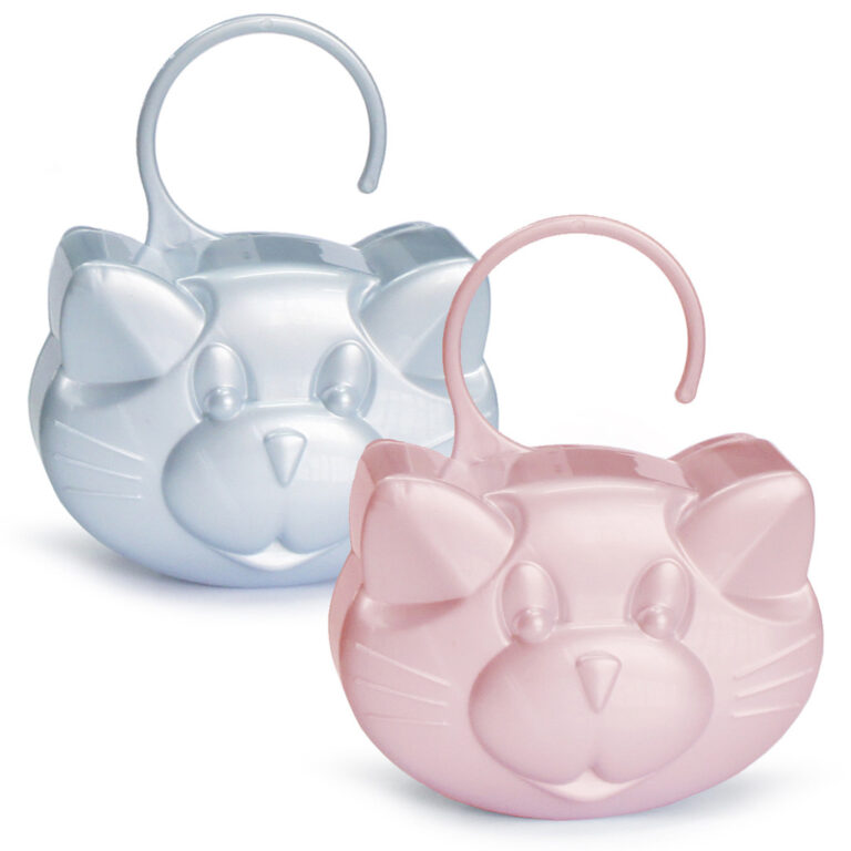 Estojo Porta Chupeta Higiênico Baby Rosa Peroliza