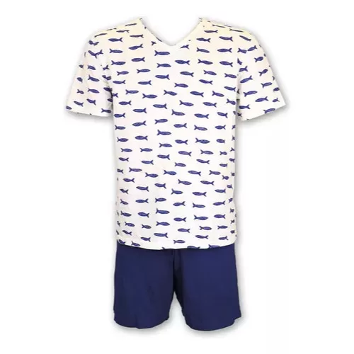 Pijama Masculino Peixinhos Demillus – 220115