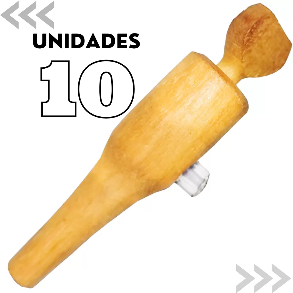 Torneiras De Madeira De Lei Kit C/ 10 Para Barril Carvalho