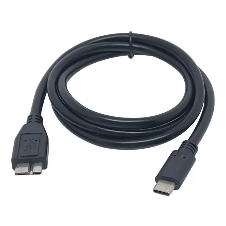 Cabo Micro B Usb P/ Usb C Type C P/ Hd Externo Mac