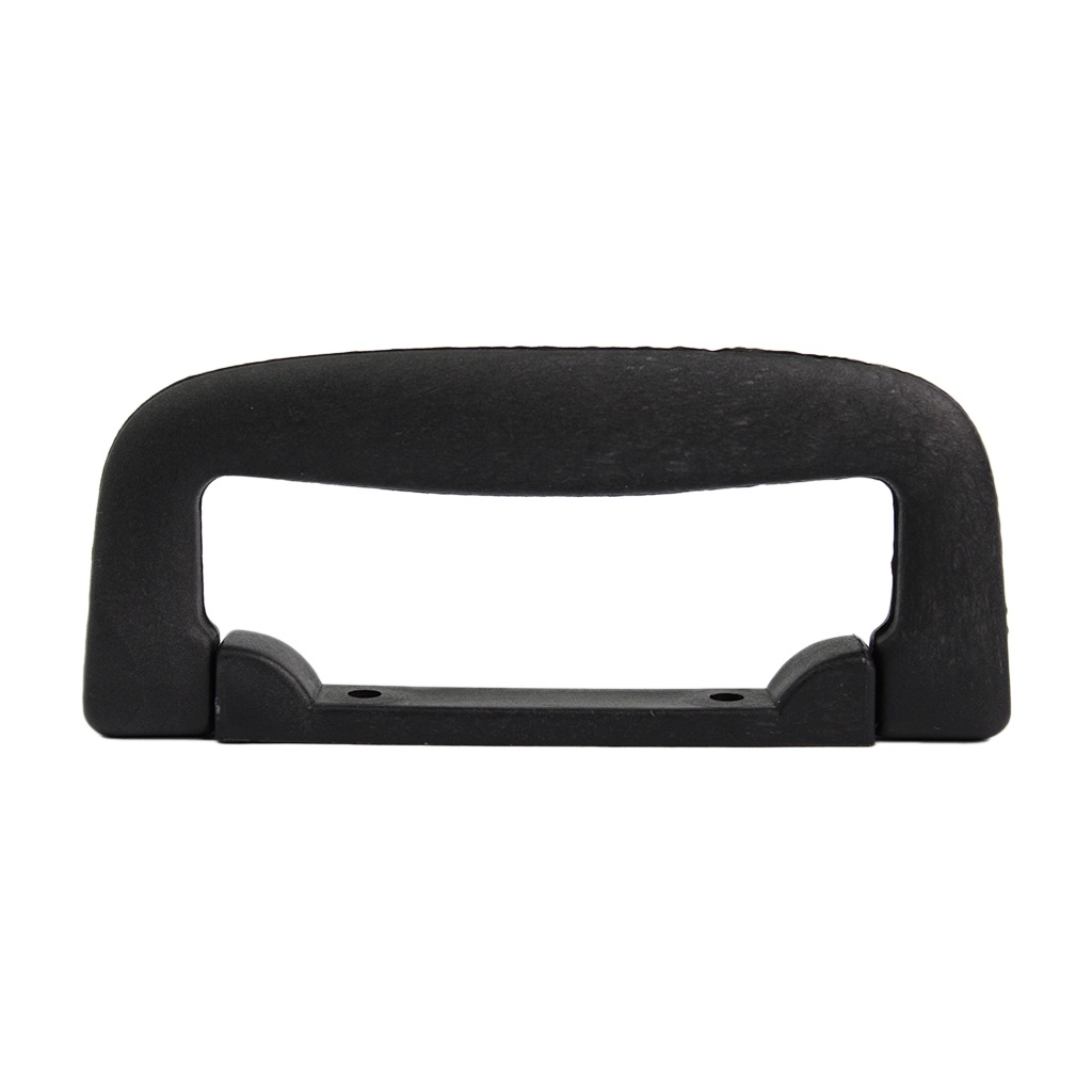 Conjunto Alça de Mala Bolsa Bagagem Dobrável Ou Fixa Acessório Plástico Reforçado Preto 100 Unidades